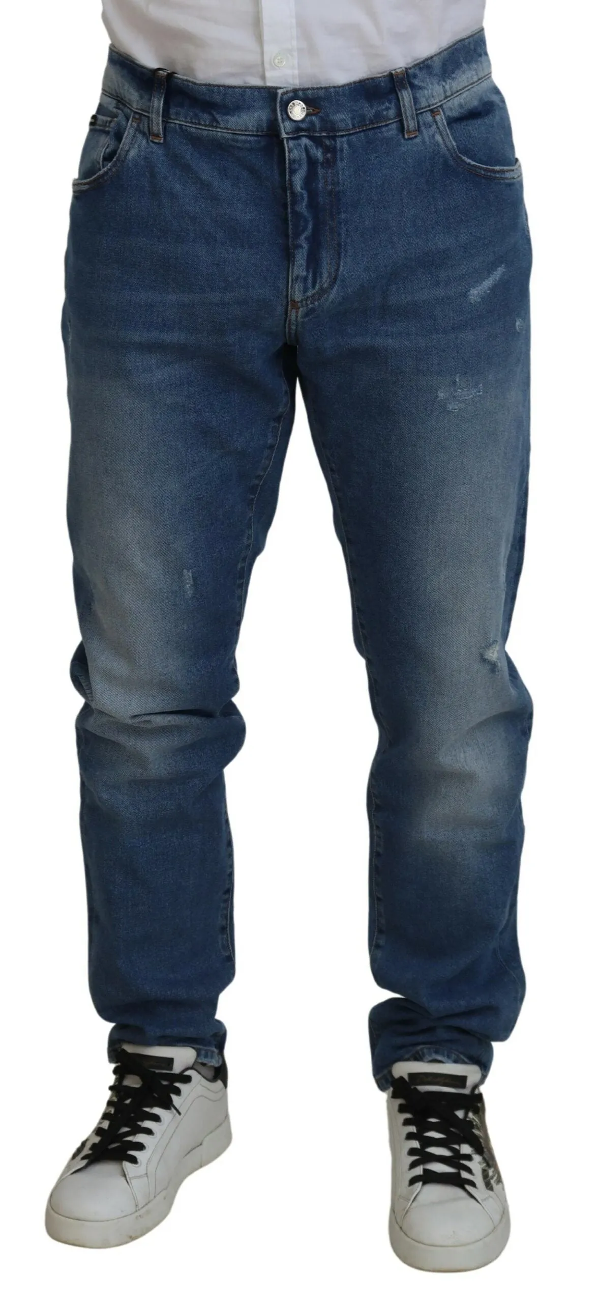 Exquisite Italian Skinny Denim Jeans sold by Louxly