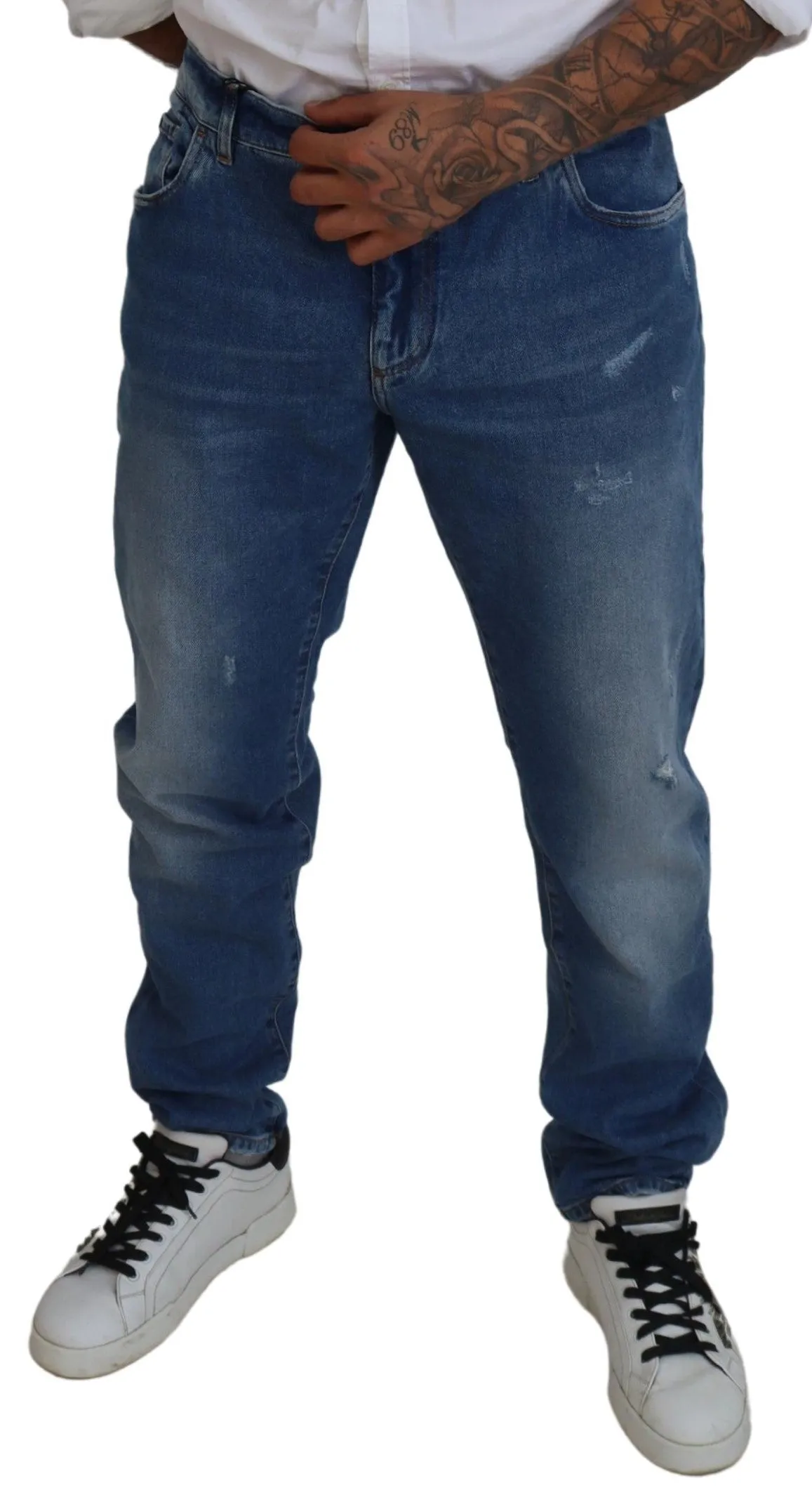 Exquisite Italian Skinny Denim Jeans sold by Louxly product image thumbnail 5