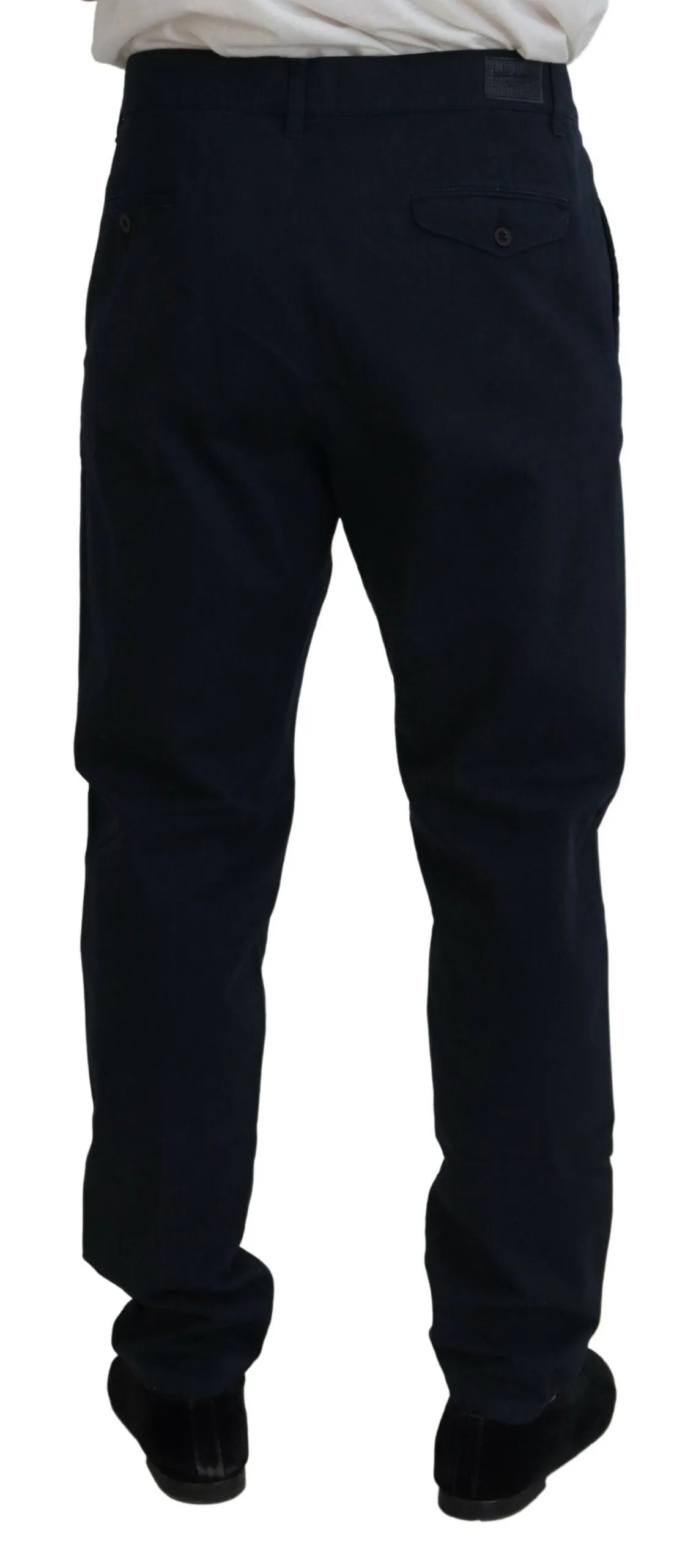 Elegant Dress Chinos in Blue sold by Louxly product image thumbnail 3