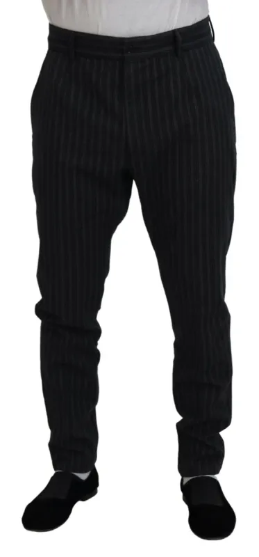Elegant Striped Chino Dress Pants sold by Louxly