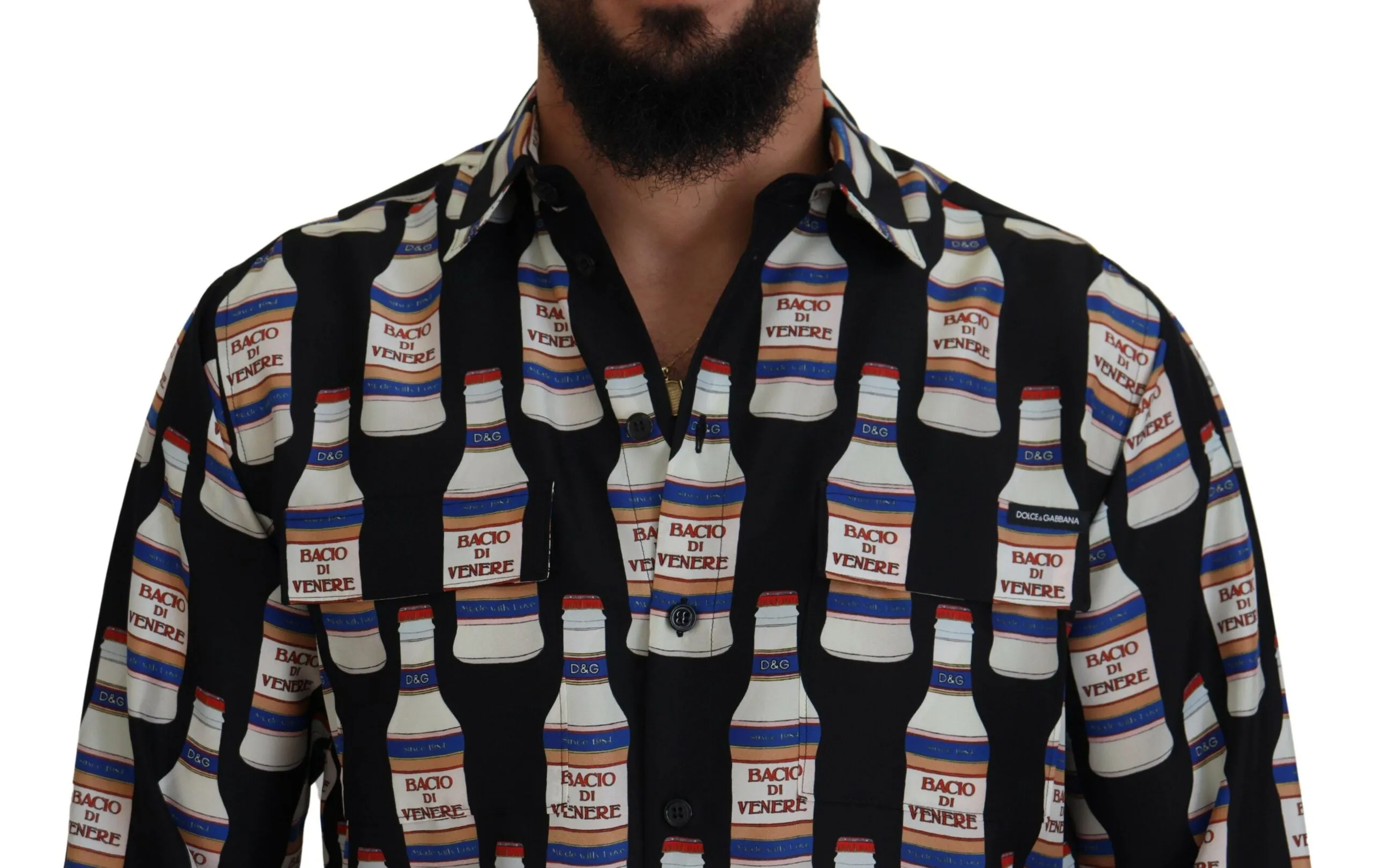 Elegant Silk Casual Long Sleeve Shirt sold by Louxly product image thumbnail 4