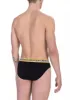 Black Cotton Men Brief sold by Louxly