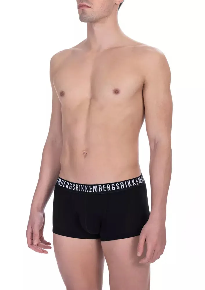 Black Cotton Men's Trunk sold by Louxly