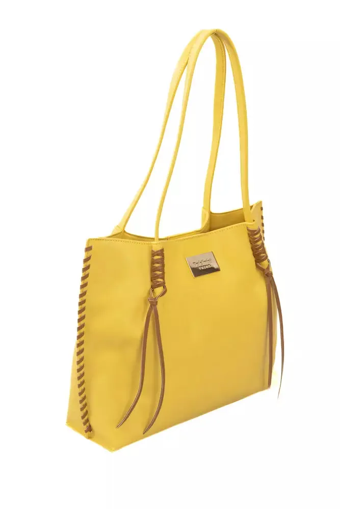 Yellow Polyurethane Women Handbag sold by Louxly product image thumbnail 2