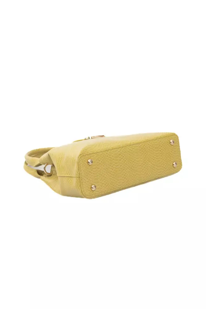 Yellow Polyurethane Women Crossbody Bag sold by Louxly product image thumbnail 4