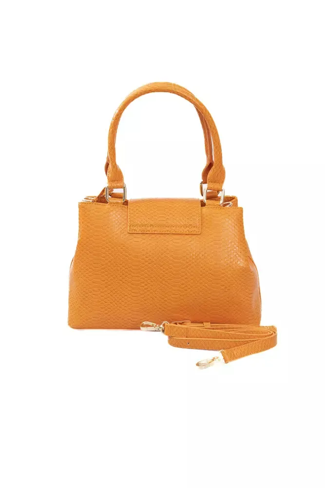 Orange Polyurethane Women Crossbody Bag sold by Louxly product image thumbnail 3