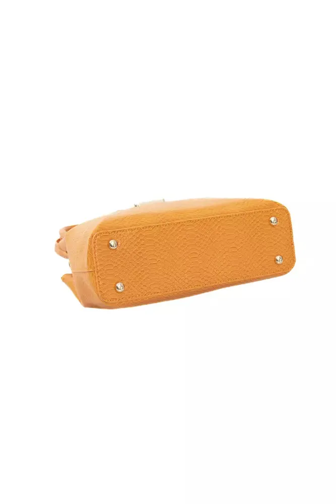 Orange Polyurethane Women Crossbody Bag sold by Louxly product image thumbnail 4