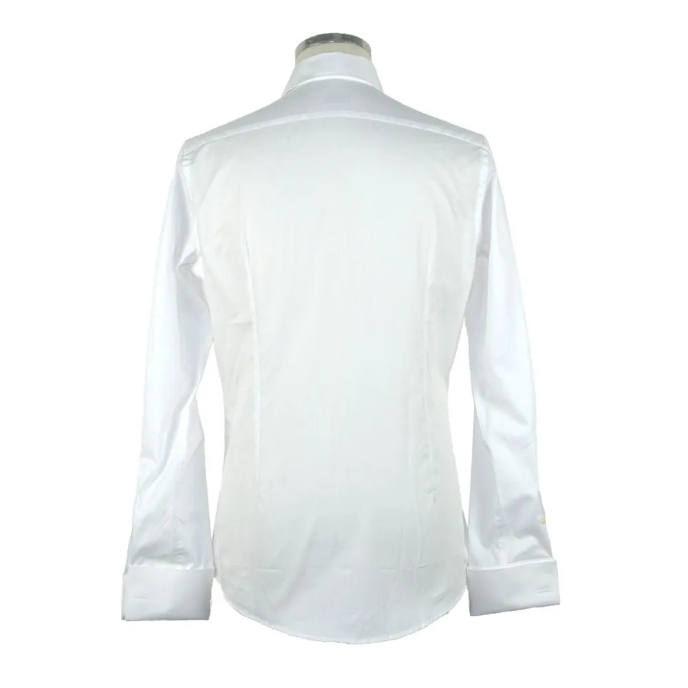 Elegant Ceremony White Cotton Shirt sold by Louxly product image thumbnail 2