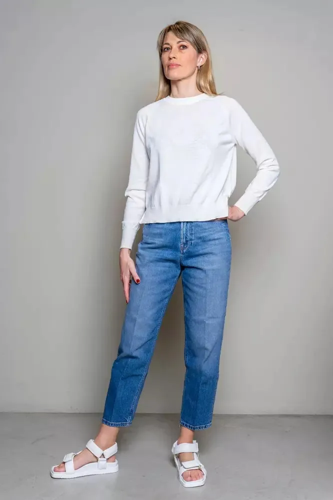 Elevated Blue High-Waist Denim for Women sold by Louxly product image thumbnail 5