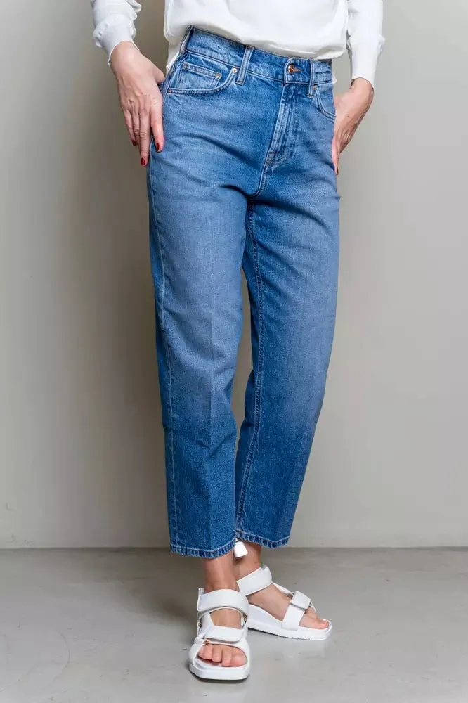 Elevated Blue High-Waist Denim for Women sold by Louxly product image thumbnail 3