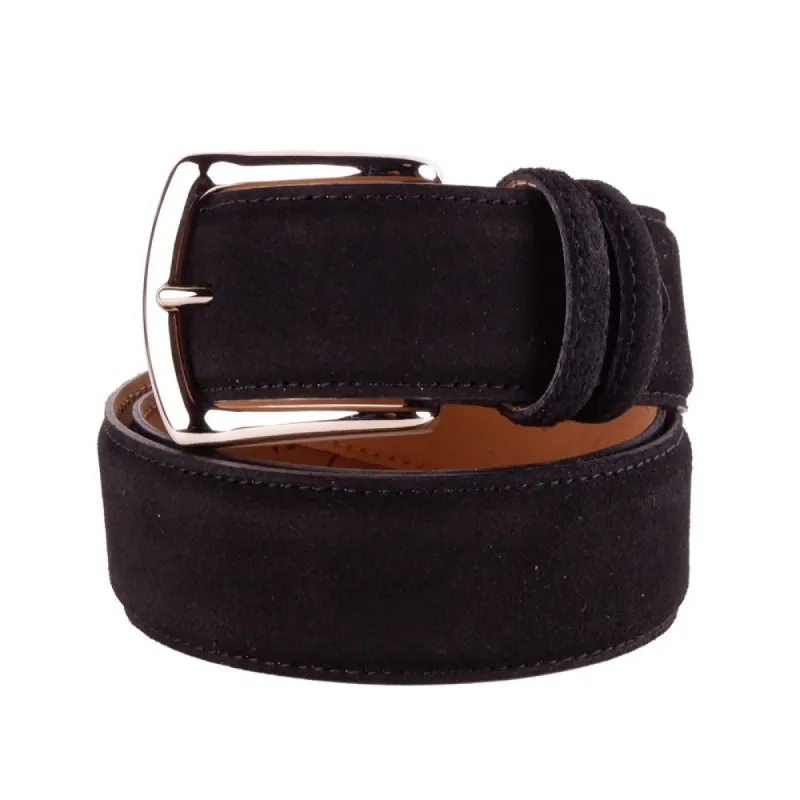 Elegant Suede Calfskin Men's Belt sold by Louxly