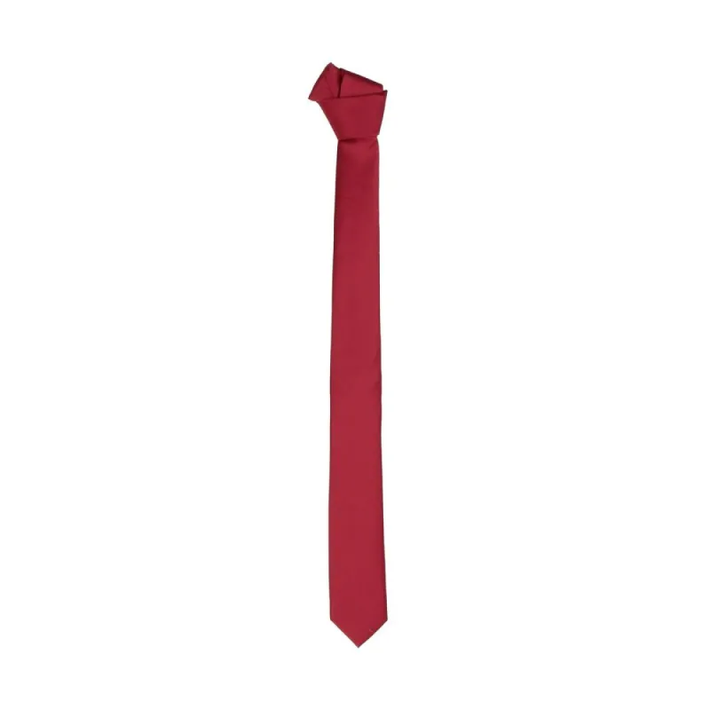 Elegant Pink Silk Slim Tie sold by Louxly