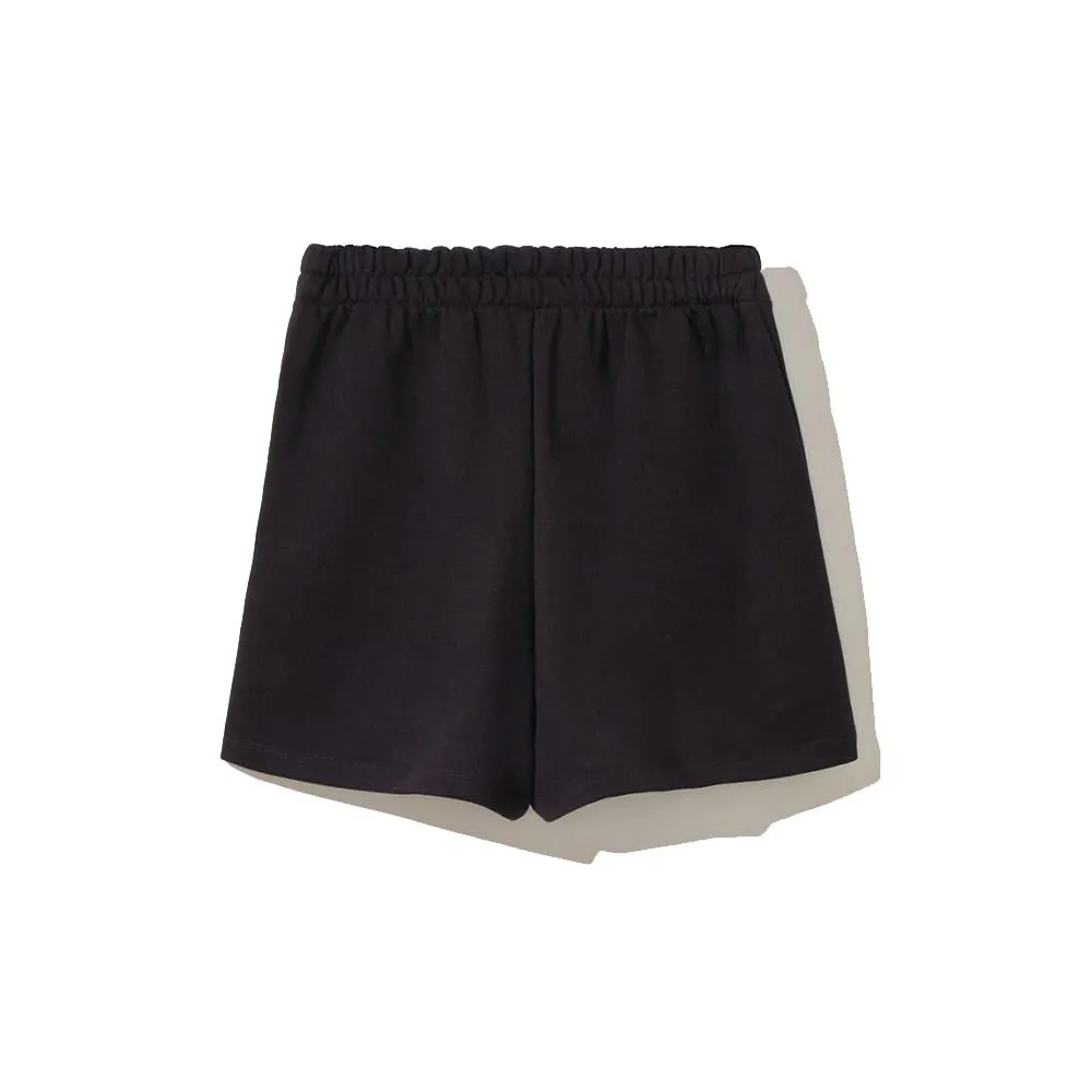 Chic Black Cotton Shorts with Side Pockets sold by Louxly product image thumbnail 2