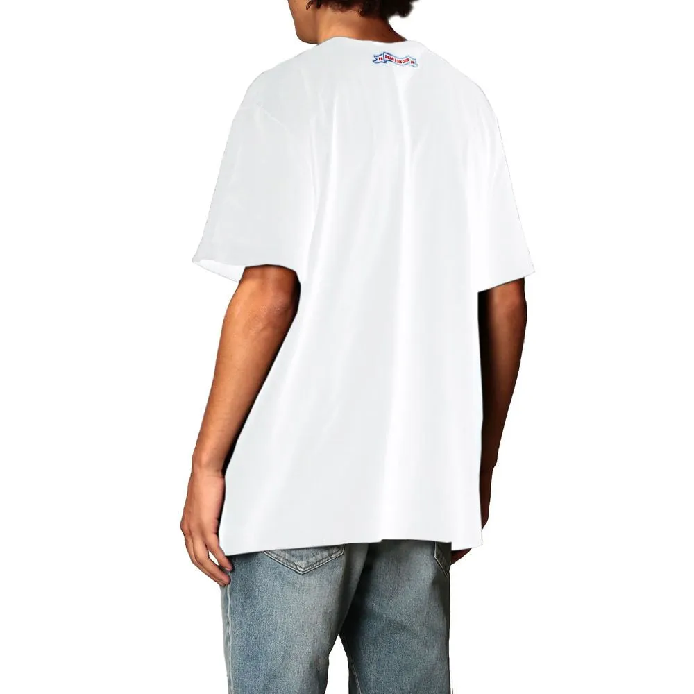 White Cotton Men T-Shirt sold by Louxly product image thumbnail 2