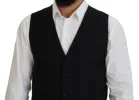 Elegant Single Breasted Formal Vest sold by Louxly