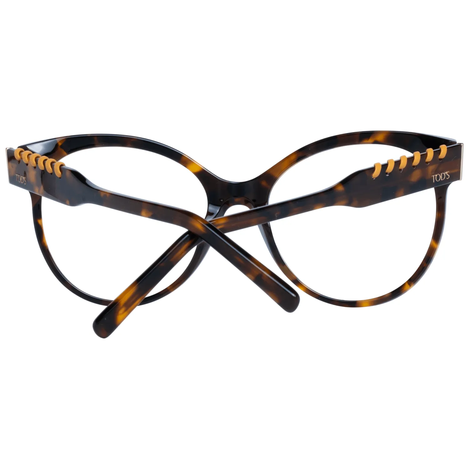 Chic Brown Round Full-Rim Women's Glasses sold by Louxly product image thumbnail 3