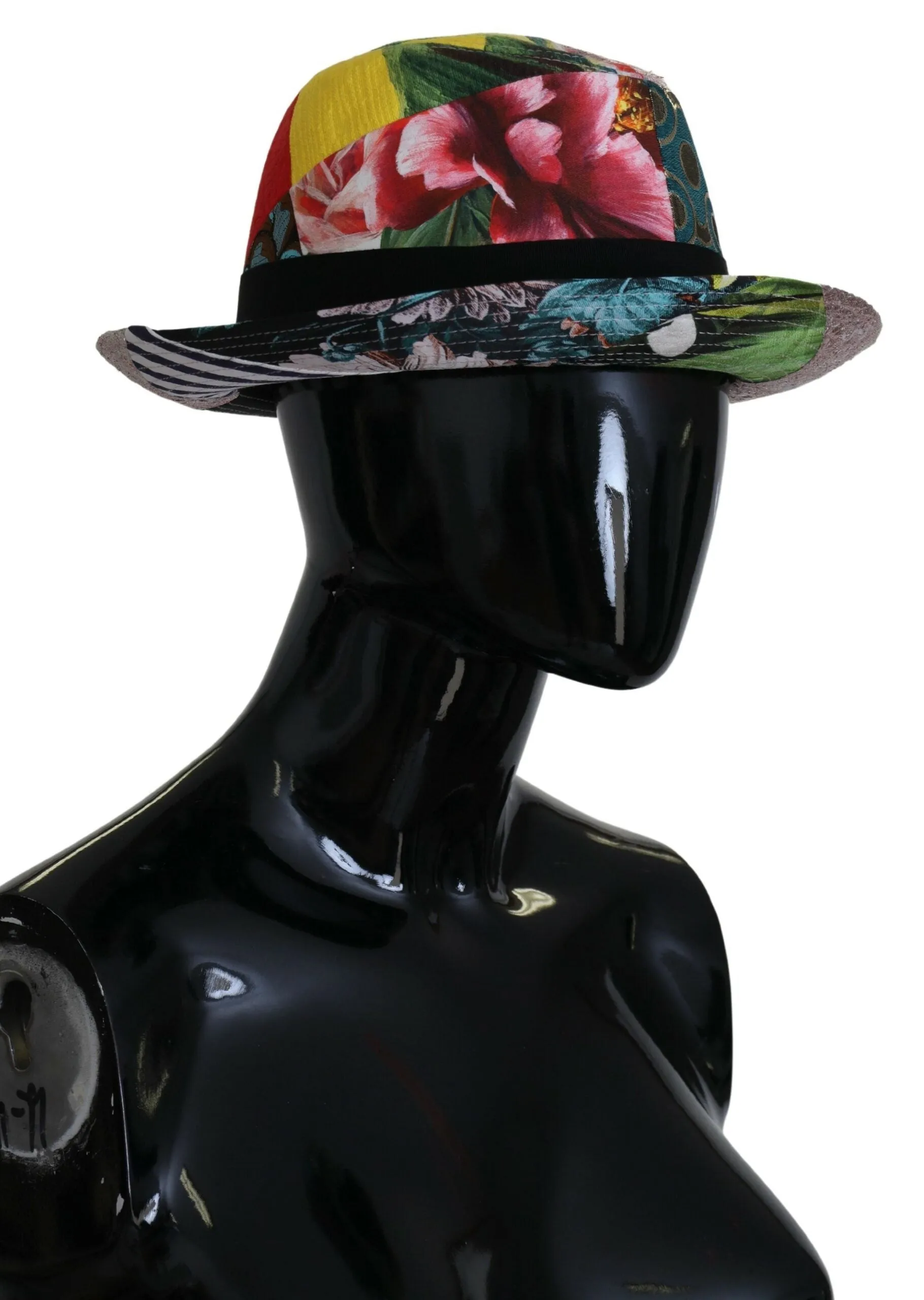 Eclectic Chic Multicolor Fedora Cap sold by Louxly product image thumbnail 2