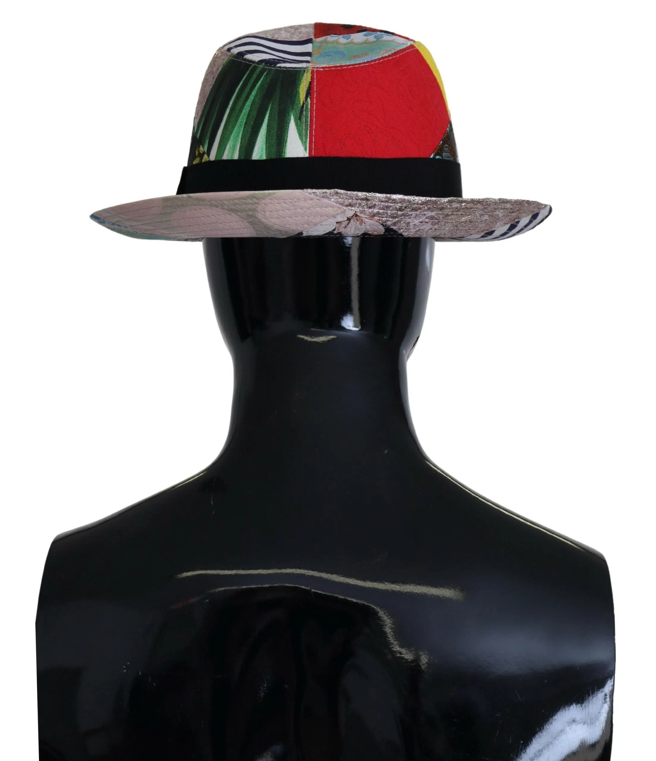 Eclectic Chic Multicolor Fedora Cap sold by Louxly product image thumbnail 3