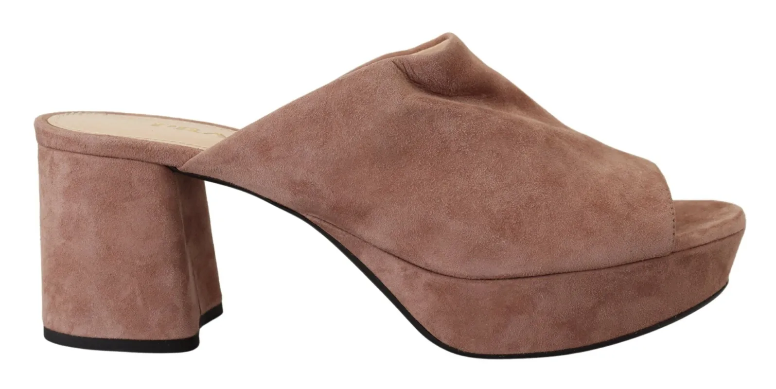 Elegant Dark Rose Suede Heels sold by Louxly