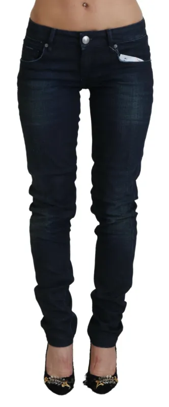 Slim Fit Cotton Denim Jeans sold by Louxly