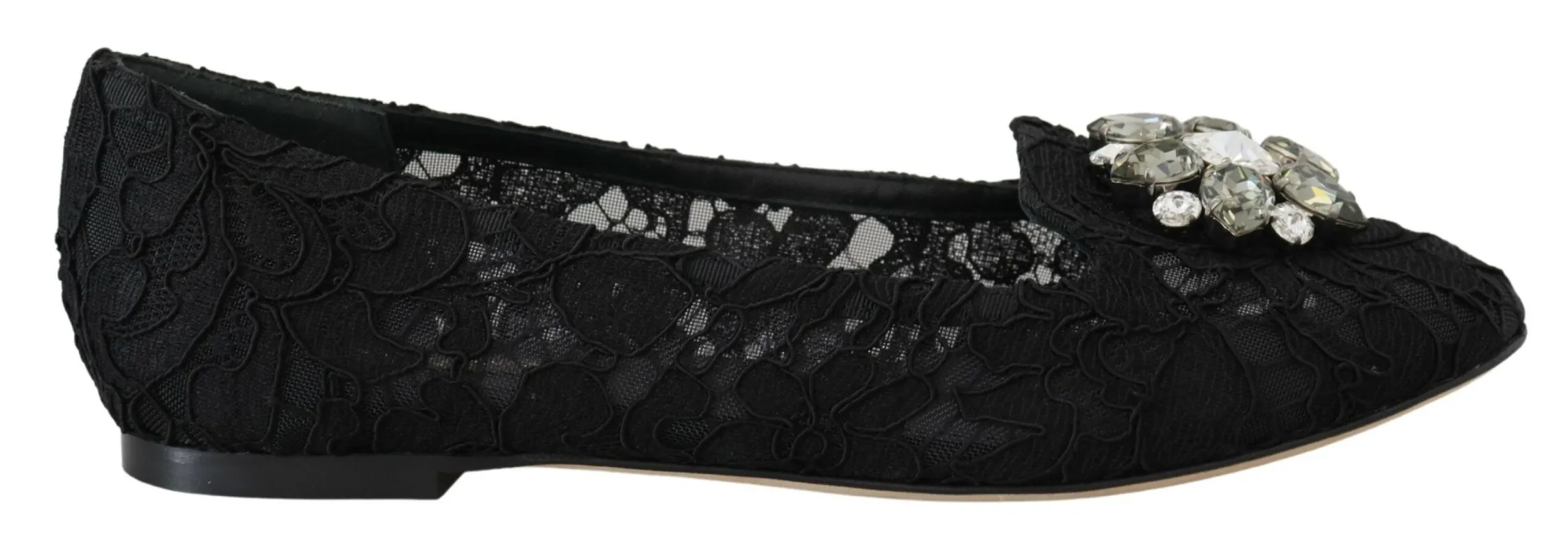 Elegant Floral Lace Flat Vally Shoes sold by Louxly