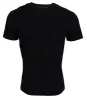 Chic Black Cotton Tee for the Modern Man sold by Louxly