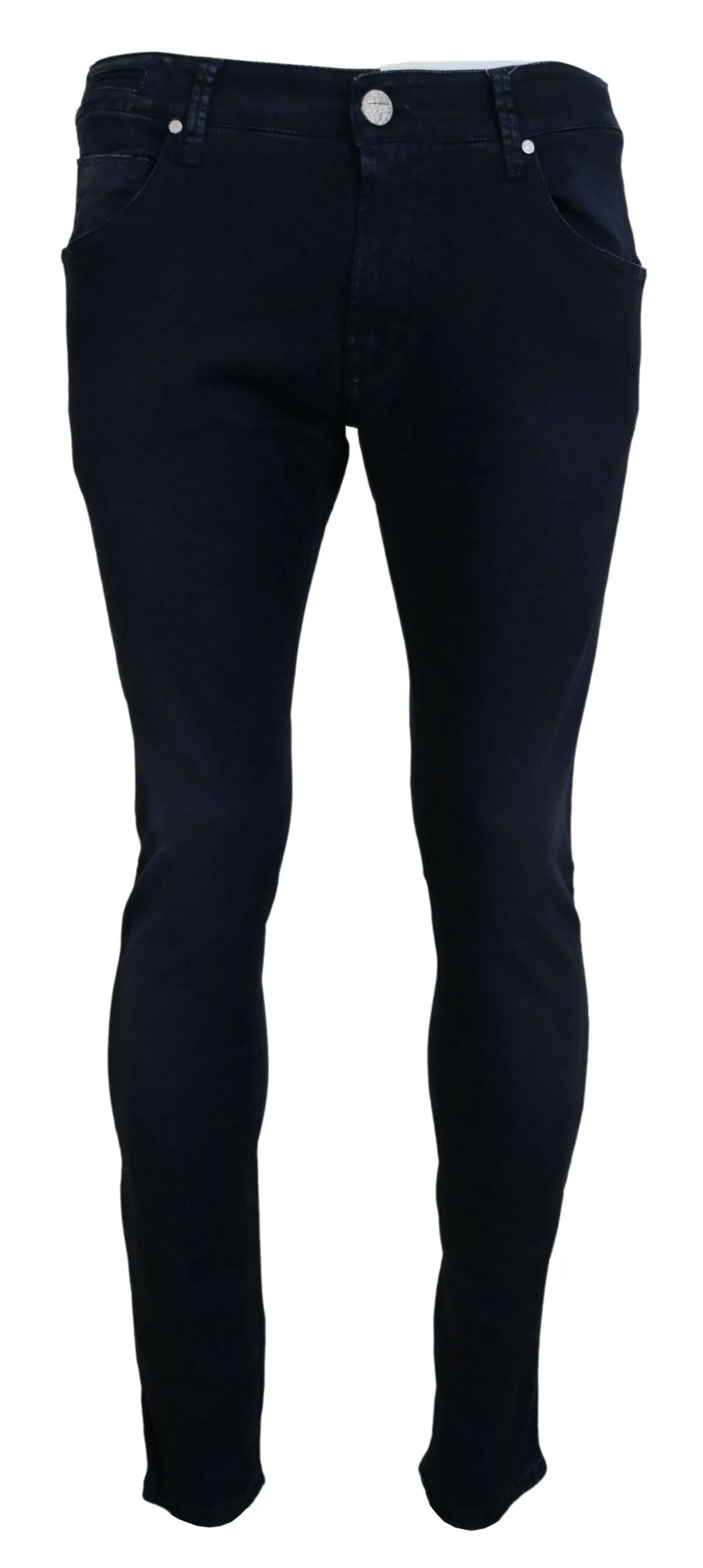 Sophisticated Tapered Denim Jeans sold by Louxly