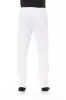 White Cotton Men Trouser sold by Louxly