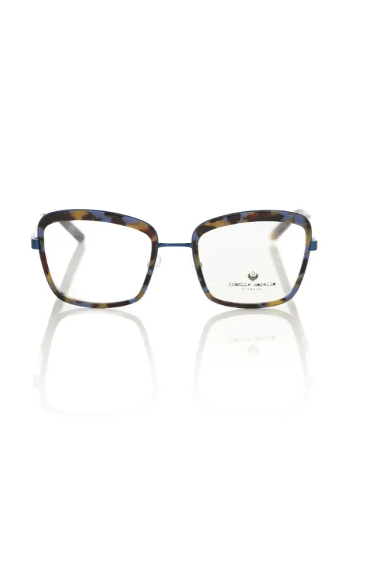 Blue Metallic Women's Eyeglass Frame sold by Louxly