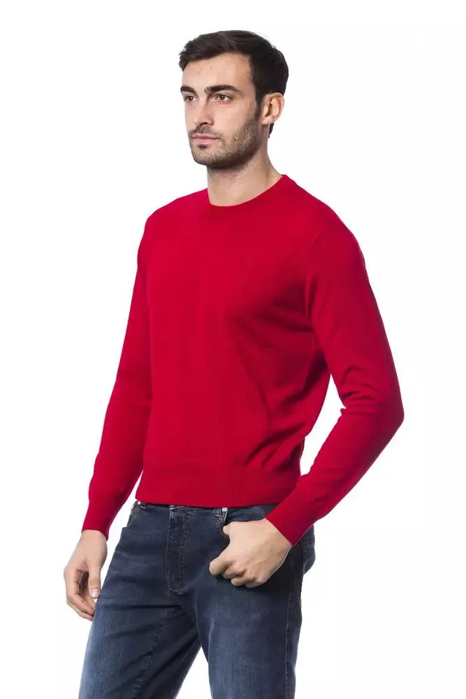 Red Merino Wool Men Sweater sold by Louxly product image thumbnail 2