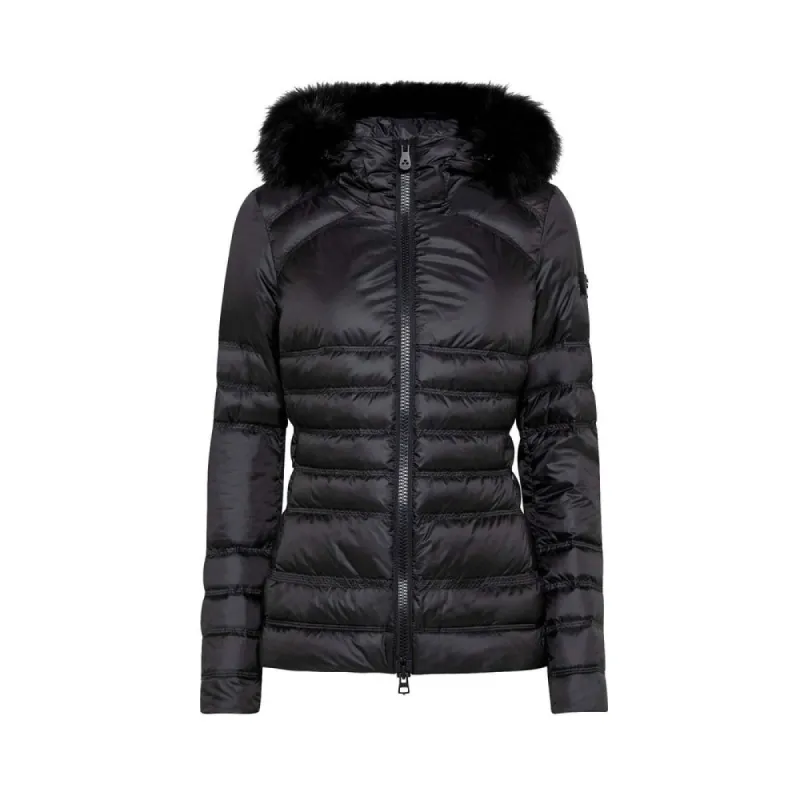 Black Polyester Women Jacket sold by Louxly