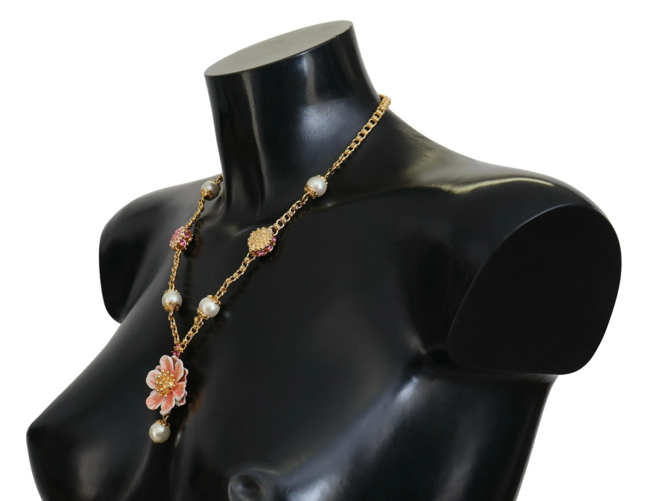 Elegant Floral Statement Charm Necklace sold by Louxly product image thumbnail 2