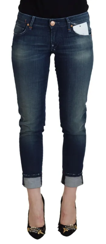 Chic Low Waist Slim Fit Jeans sold by Louxly