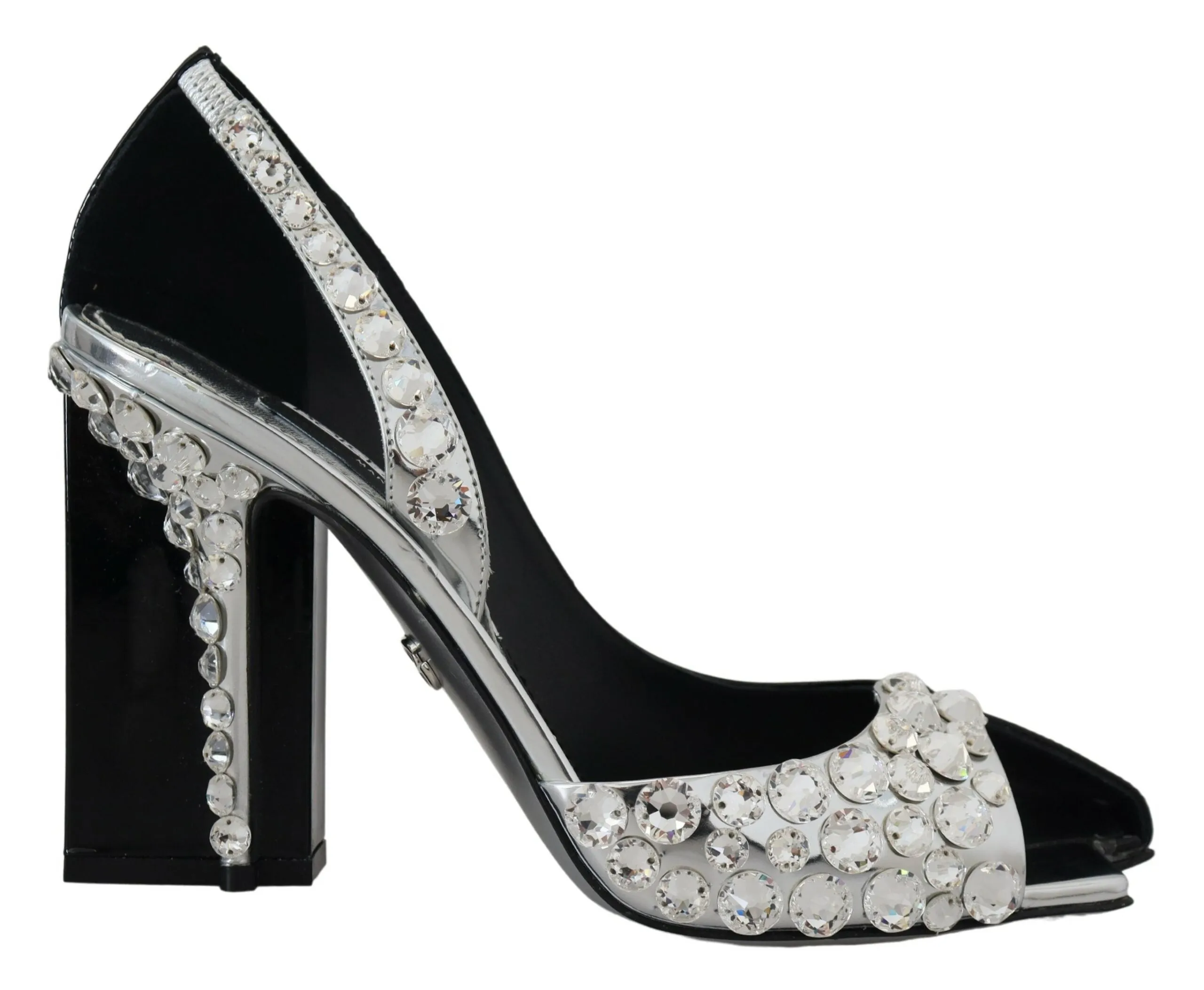 Elegant Crystals Embellished Leather Pumps sold by Louxly