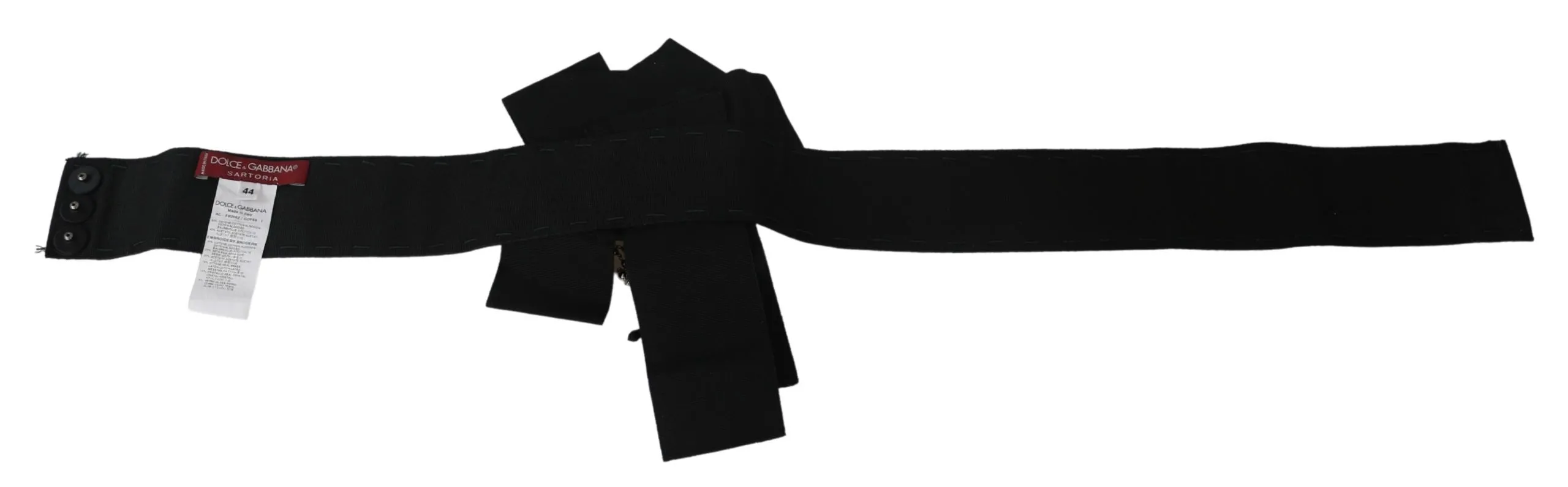 Elegant Black Crystal Waist Belt sold by Louxly product image thumbnail 5