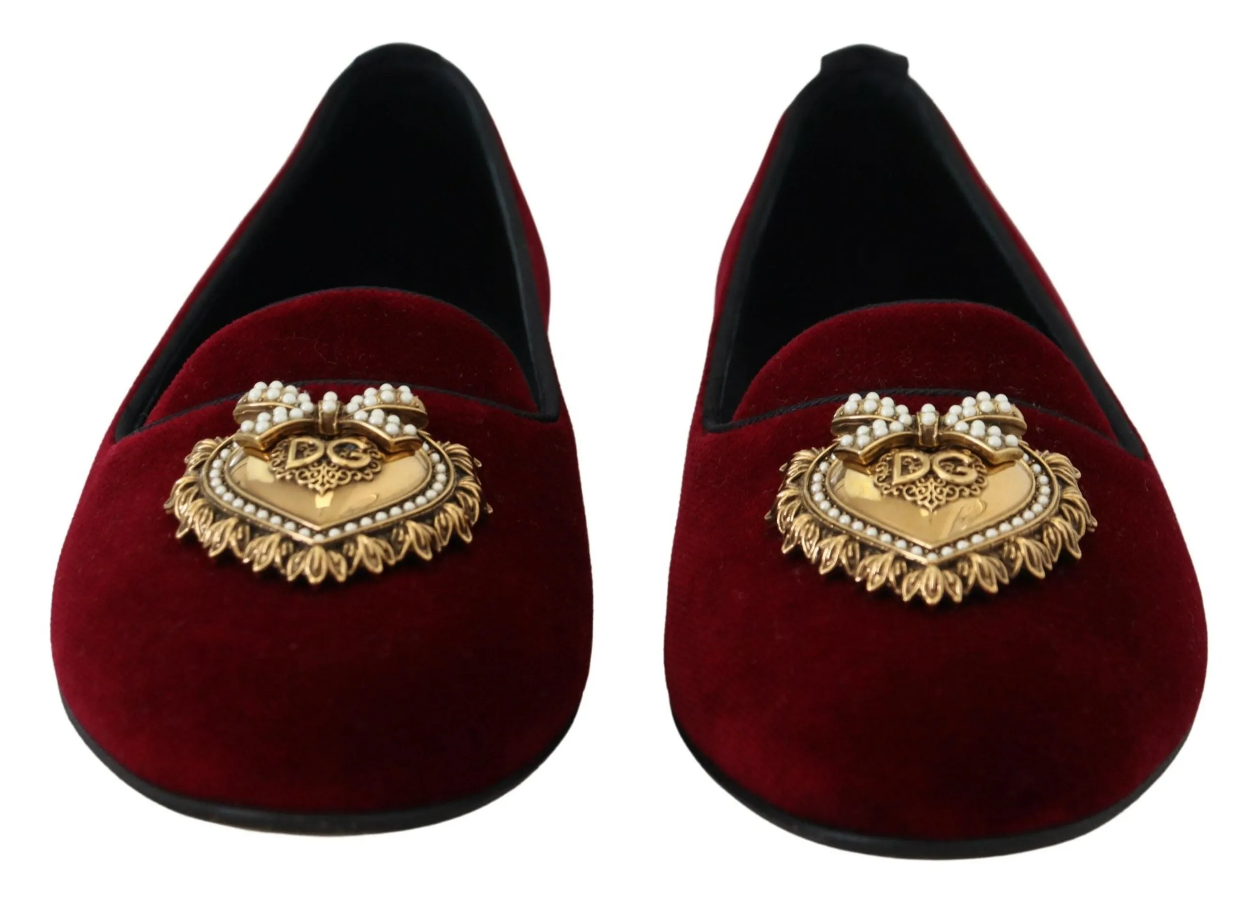 Bordeaux Velvet Devotion Loafers sold by Louxly product image thumbnail 5