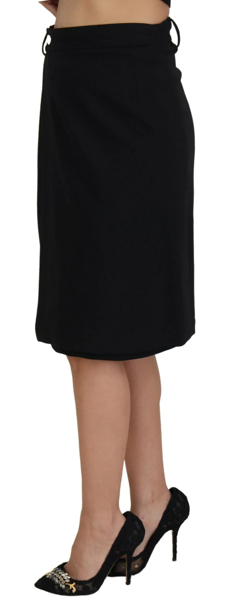 Elegant High Waist Pencil Skirt sold by Louxly product image thumbnail 2
