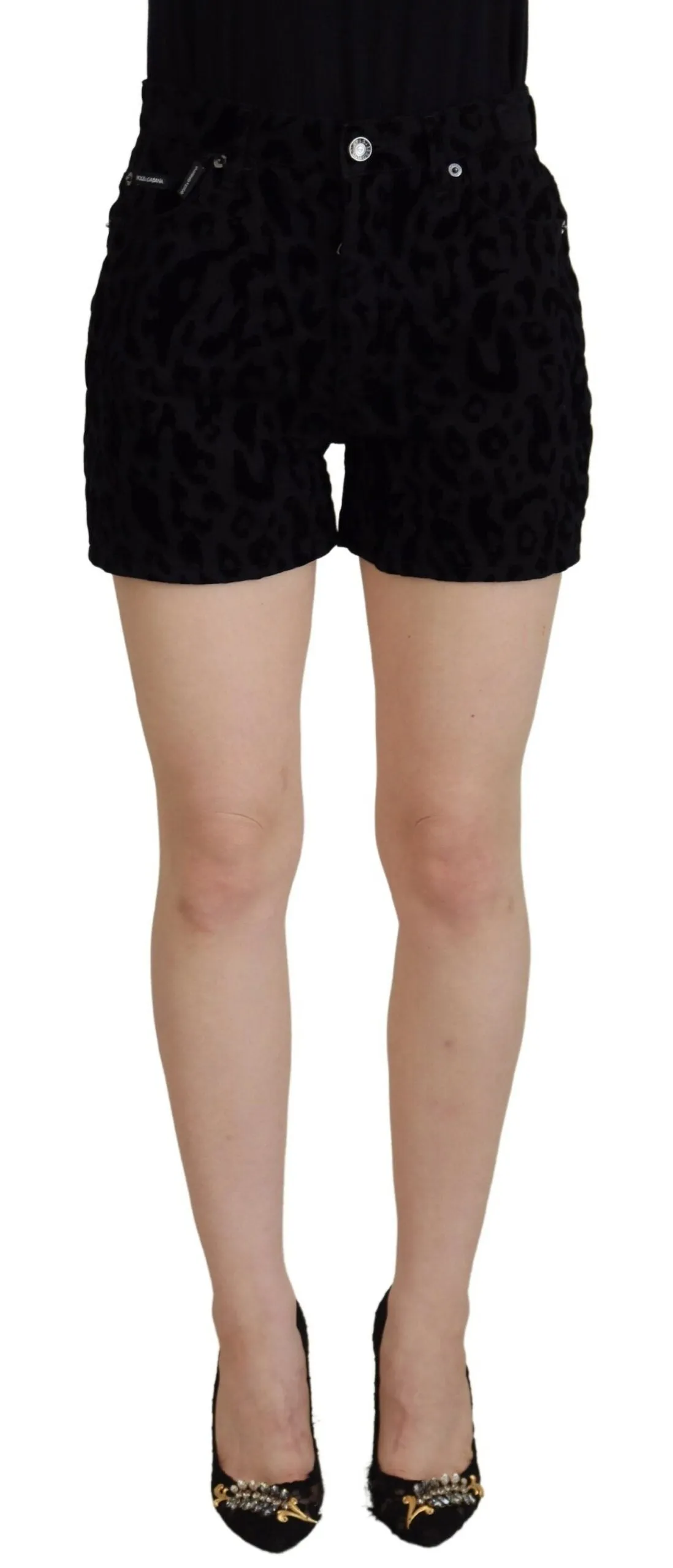 Chic Mid Waist Hot Pants Shorts sold by Louxly