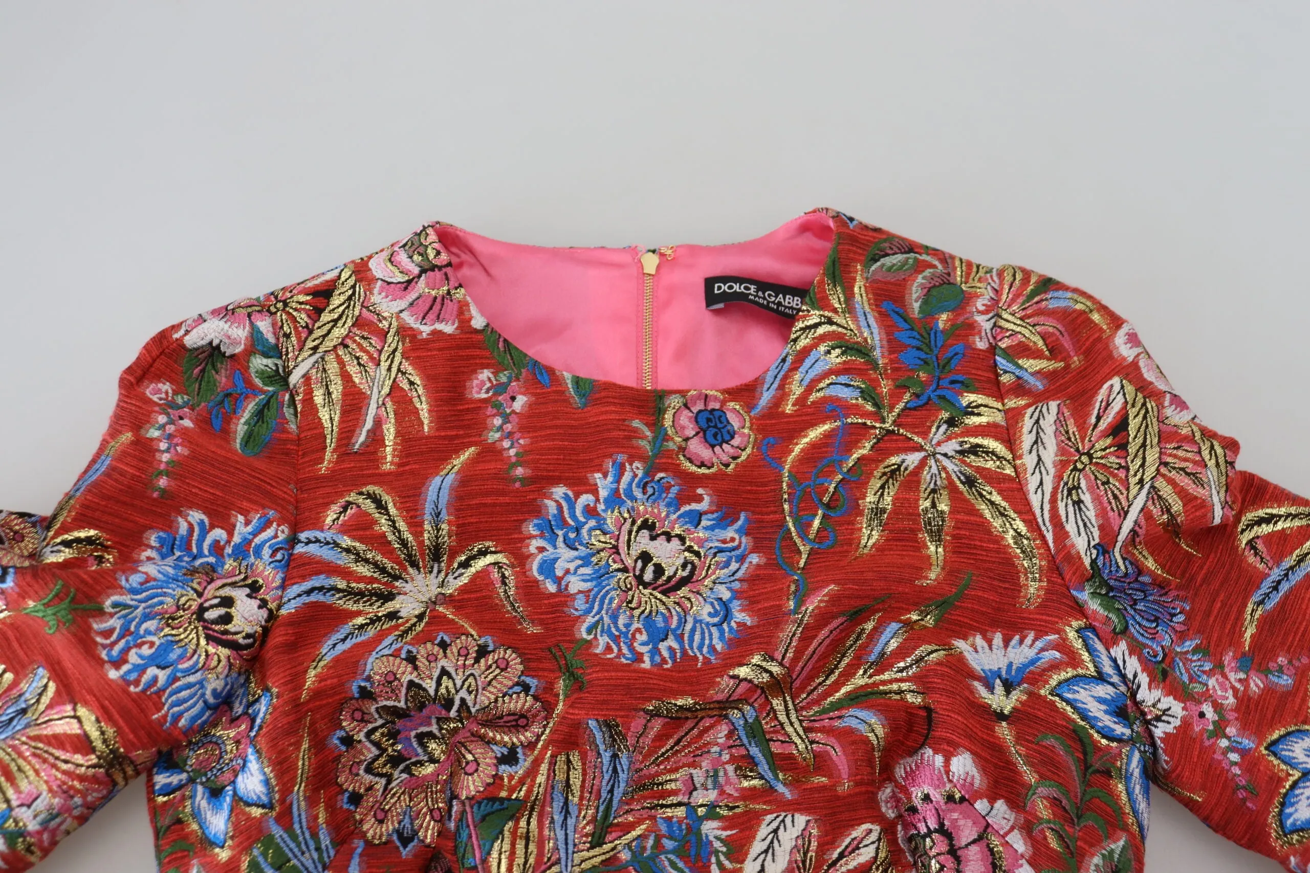 Elegant Red A-Line Mini Dress sold by Louxly product image thumbnail 5