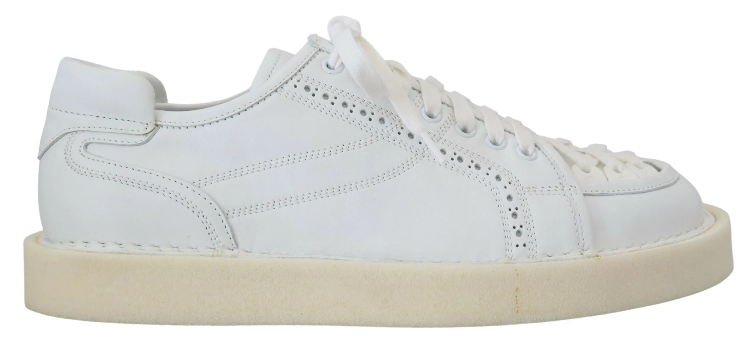 Elegant White Low Top Oxford Sneakers sold by Louxly