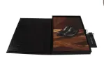 Elegant Black Leather Catalogue Case sold by Louxly