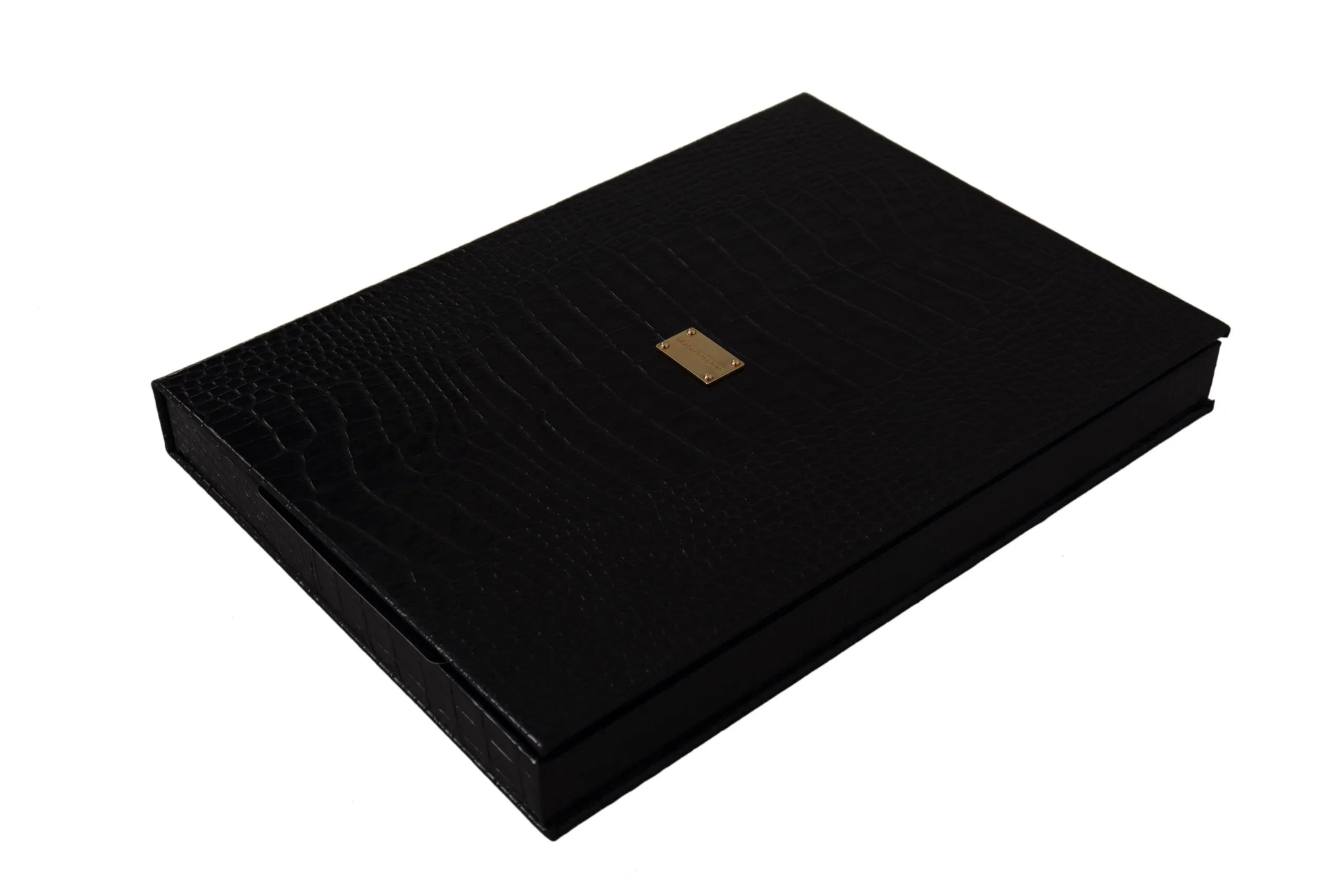 Elegant Black Leather Catalogue Case sold by Louxly product image thumbnail 4