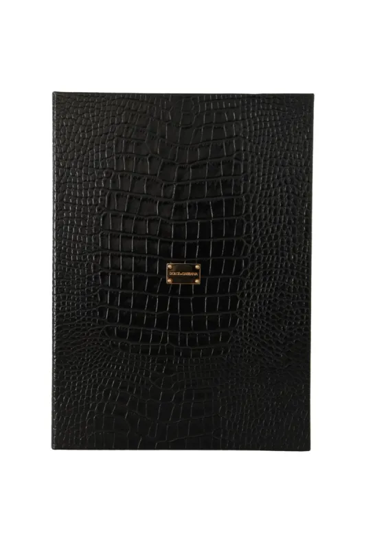 Elegant Black Leather Catalogue Case sold by Louxly