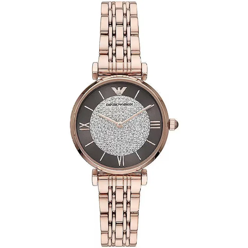 Elegant Rose Gold-Tone Ladies Watch sold by Louxly