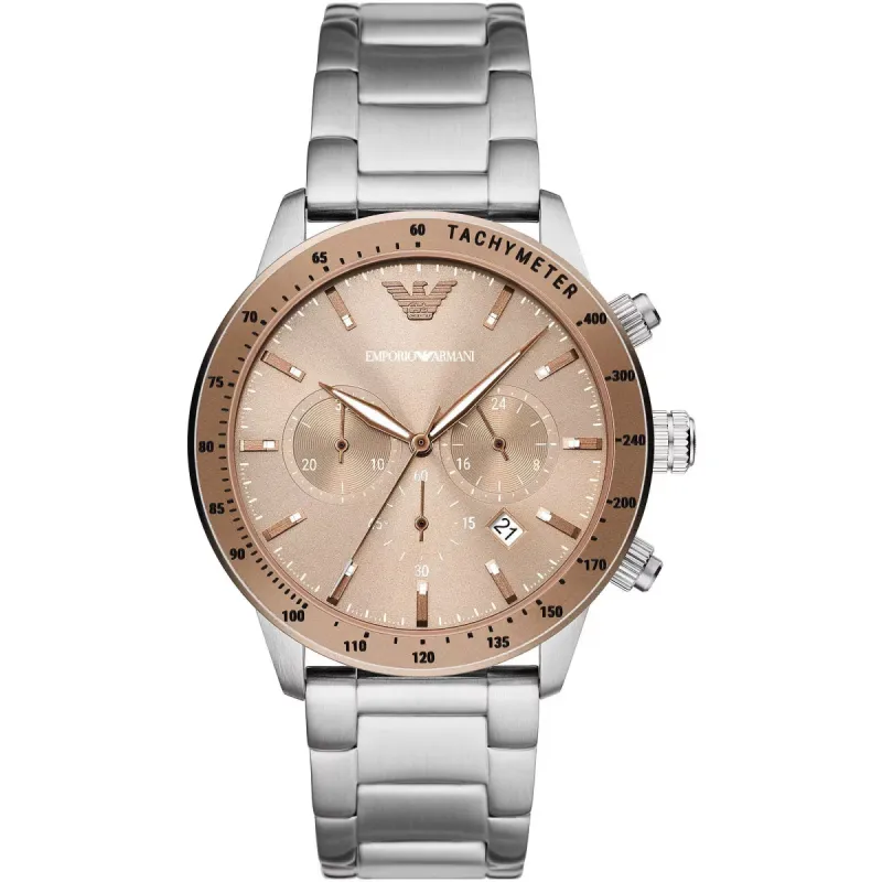 Classic Chronograph Steel Men's Watch sold by Louxly