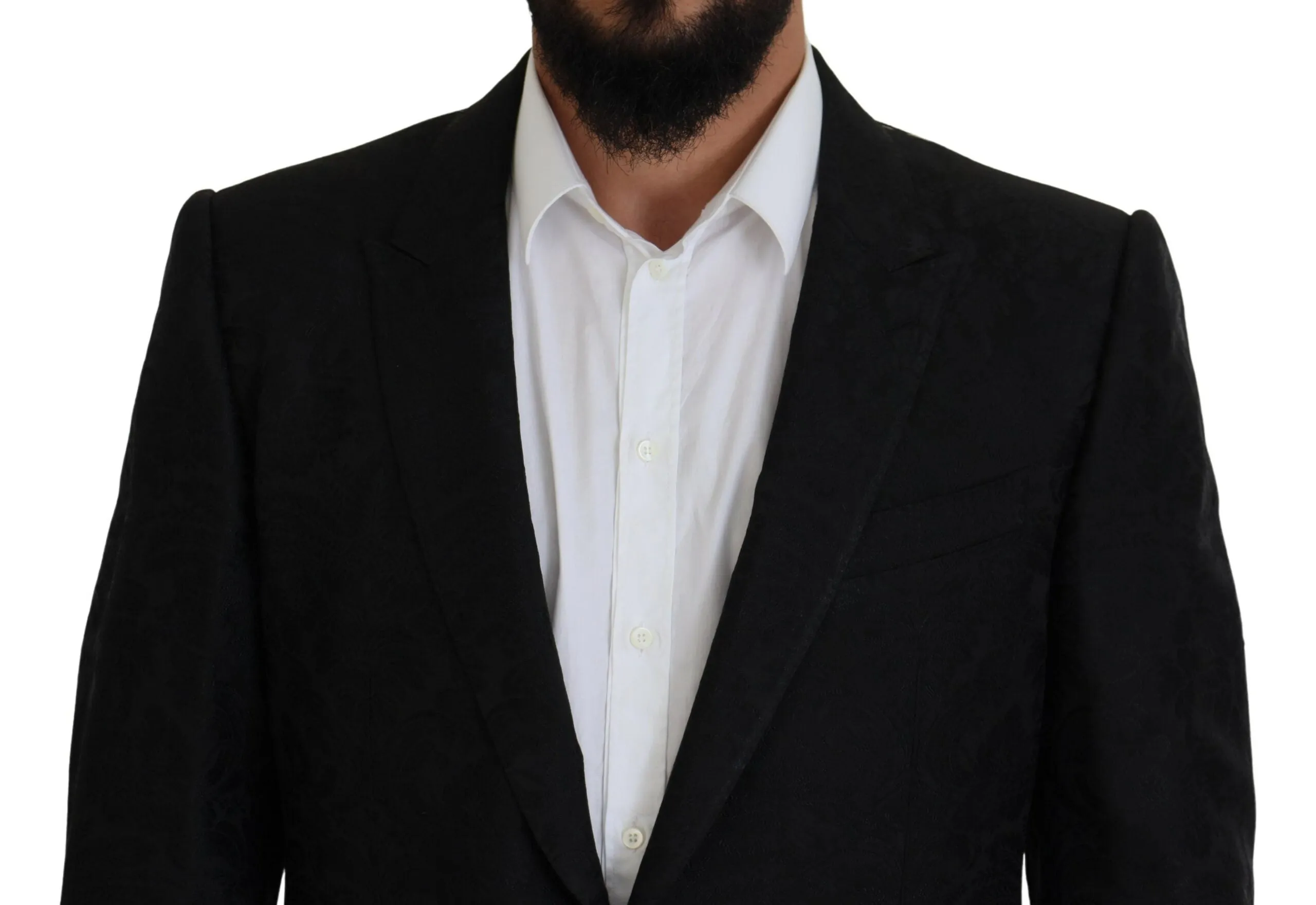 Black Martini Slim Fit Designer Suit sold by Louxly product image thumbnail 4