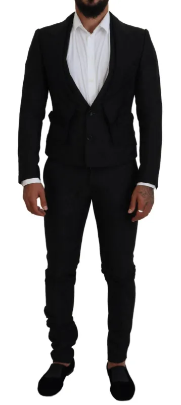 Elegant Black Martini Suit for the Modern Man sold by Louxly