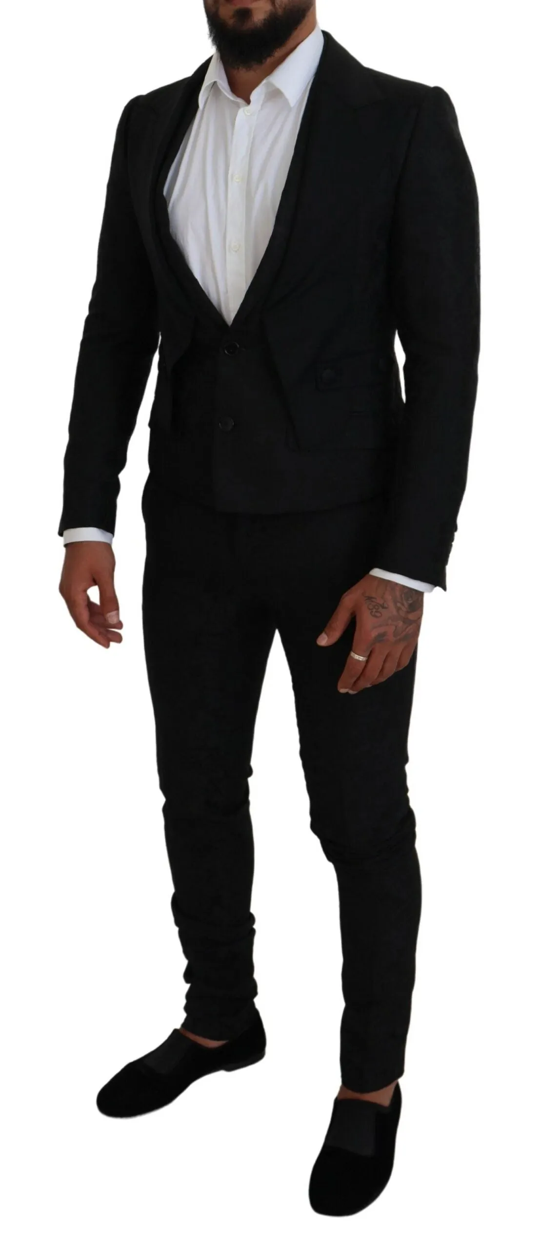 Elegant Black Martini Suit for the Modern Man sold by Louxly product image thumbnail 5