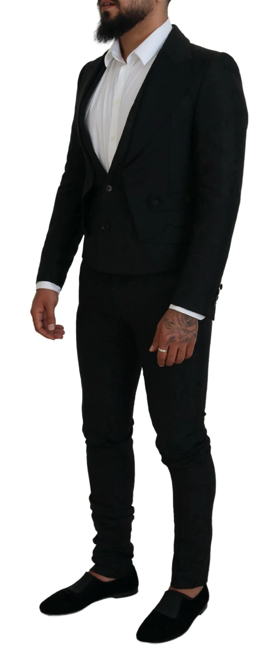 Elegant Black Martini Suit for the Modern Man sold by Louxly product image thumbnail 2
