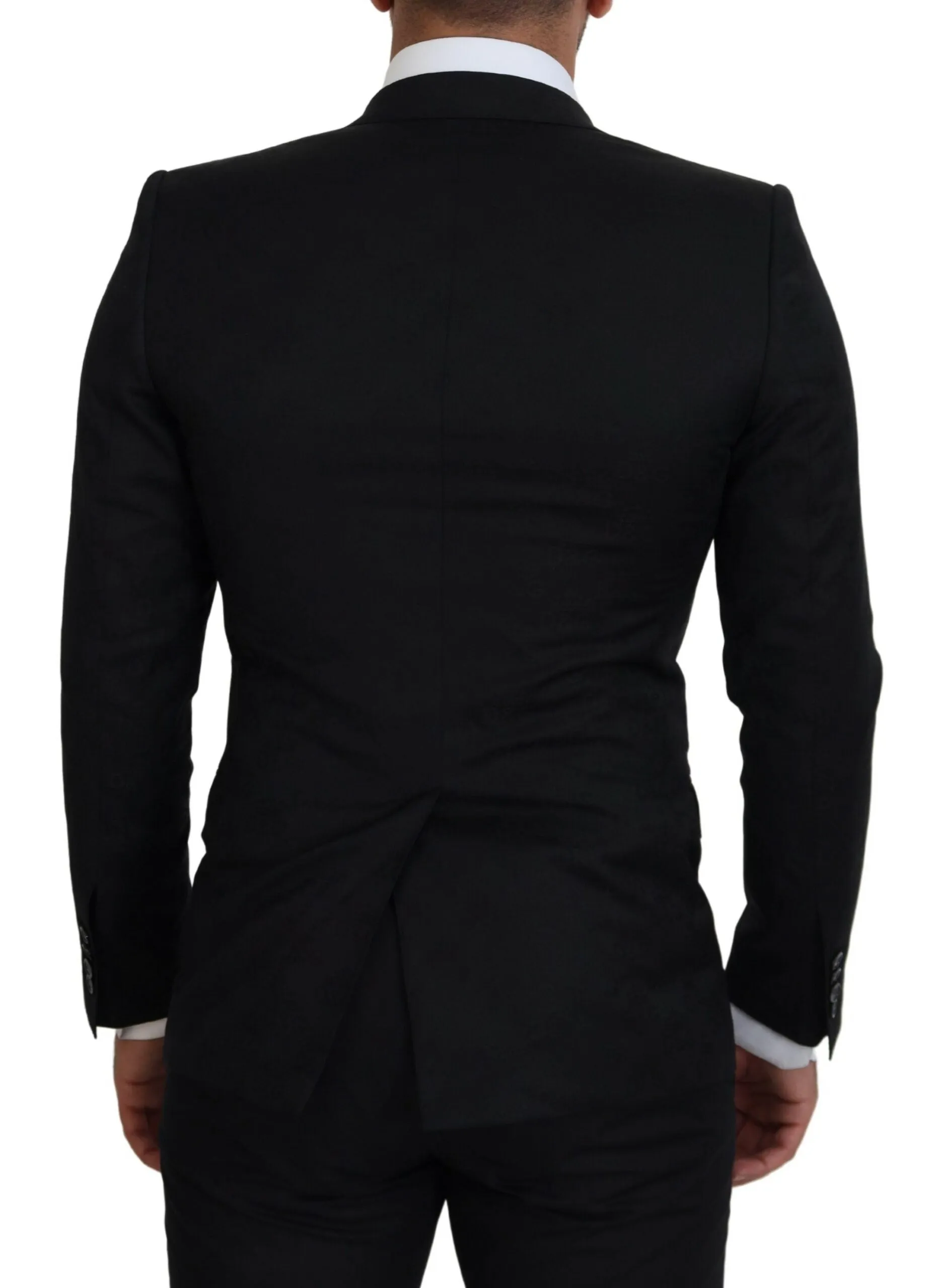 Elegant Martini Style Black Formal Blazer sold by Louxly product image thumbnail 3